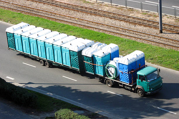 Porta potty delivery and setup in Huntingdon, TN